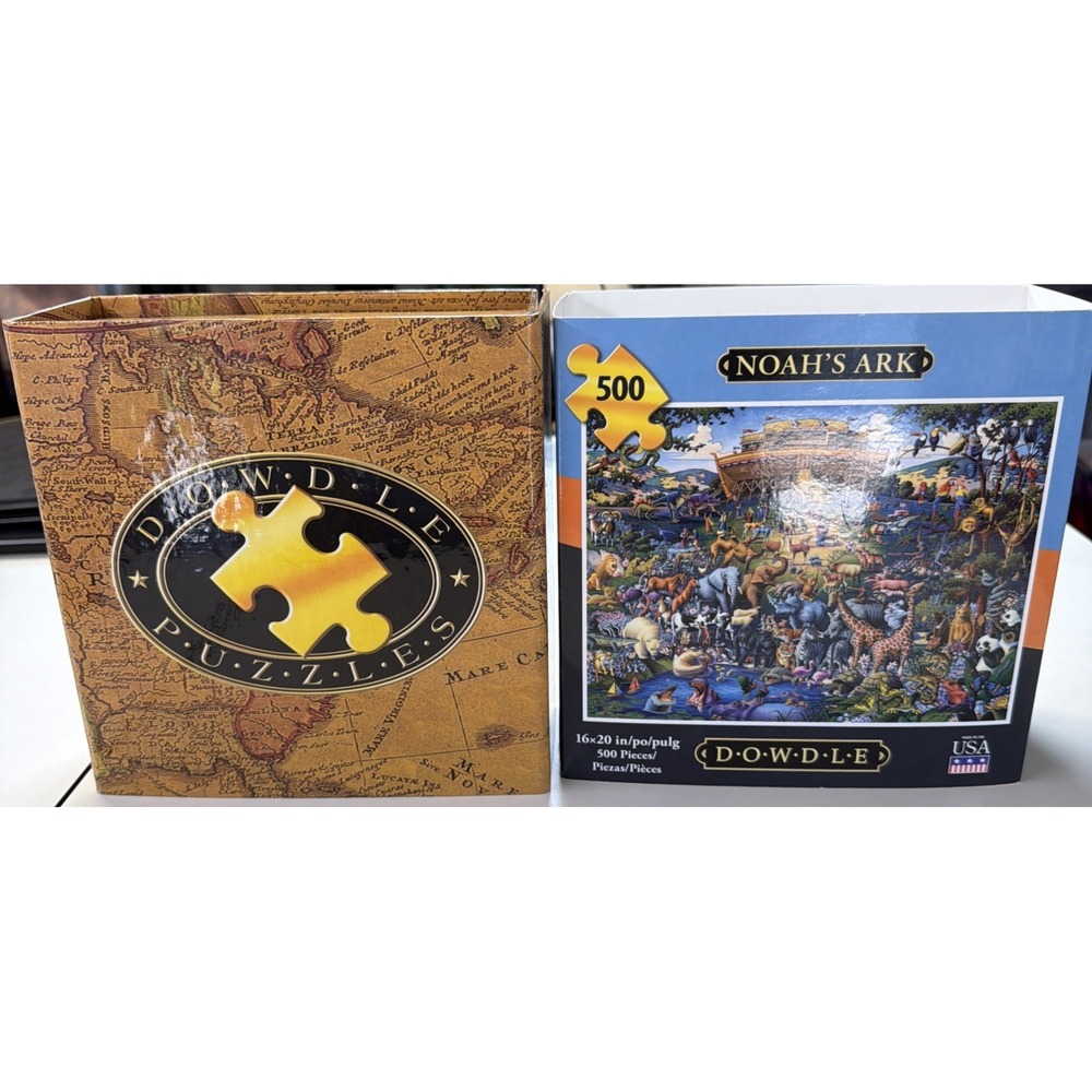 Dowdle Noah's Ark with animals 500 Piece Jigsaw Puzzle 16 x 20 New sealed